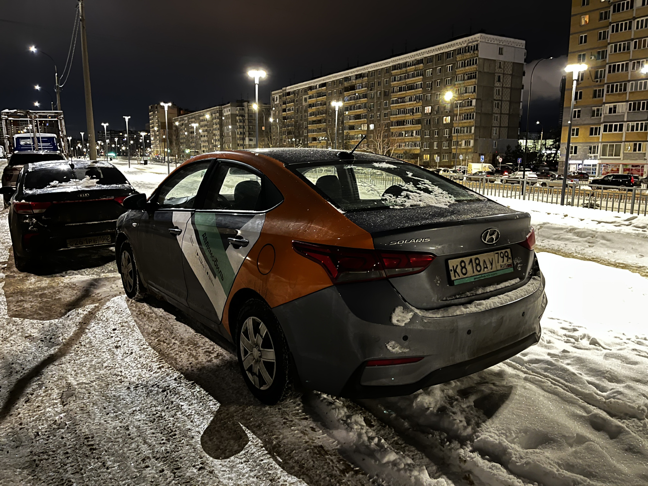 Нижний Новгород, Hyundai Solaris № К 818 АУ 799