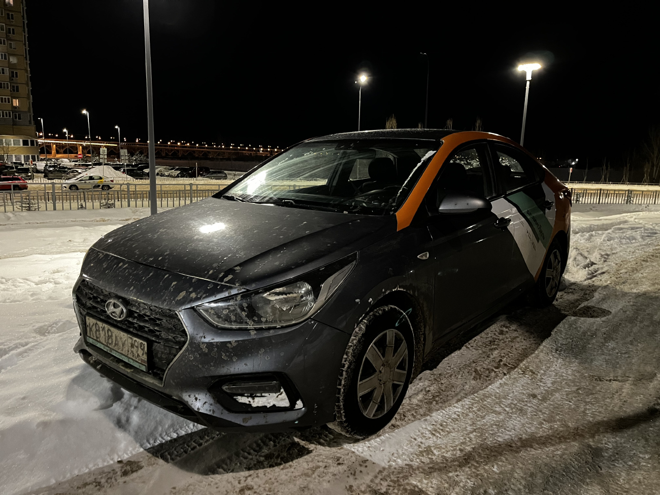 Нижний Новгород, Hyundai Solaris № К 818 АУ 799