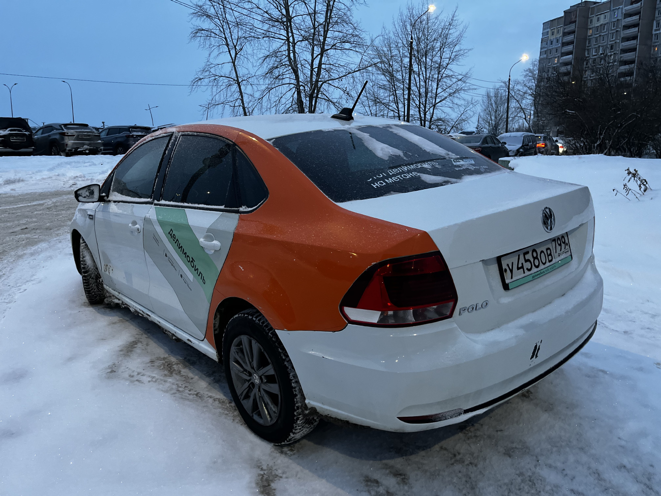 Нижний Новгород, Volkswagen Polo № У 458 ОВ 799