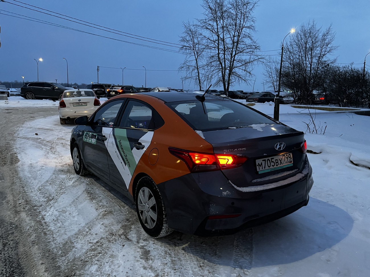 Нижний Новгород, Hyundai Solaris № М 705 ВХ 799