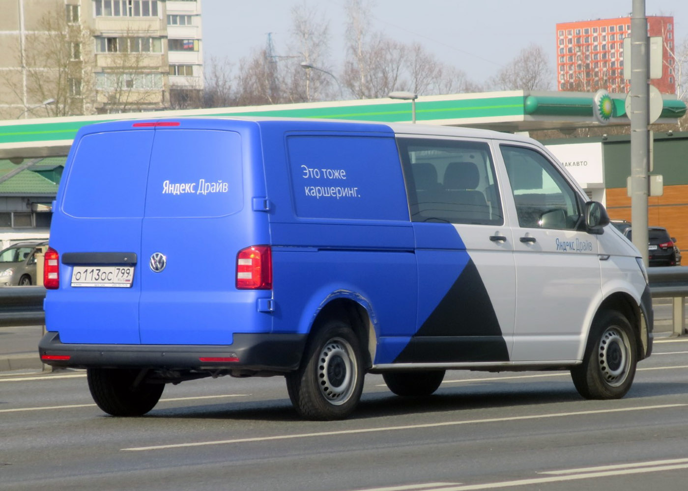 Межгород (Москва - Санкт-Петербург), Volkswagen Caravelle № О 113 ОС 799
