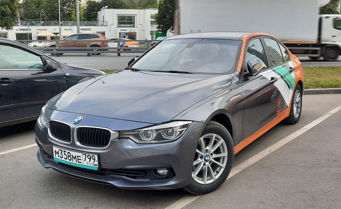 Москва, BMW 3 Series № М 358 МЕ 799