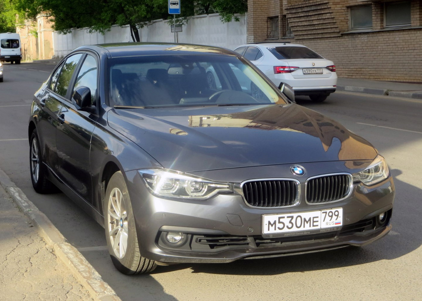 Москва, BMW 3 Series № М 530 МЕ 799