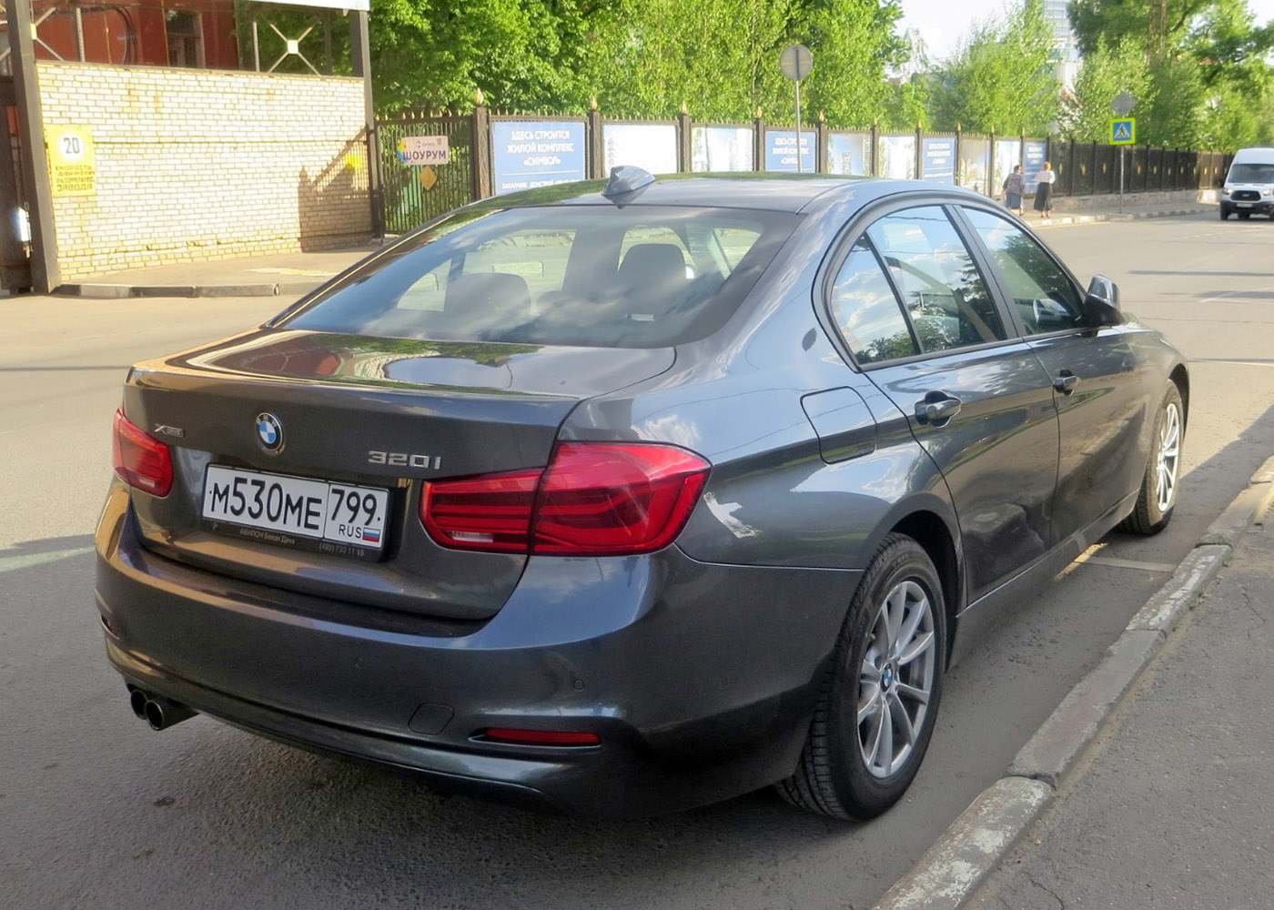 Москва, BMW 3 Series № М 530 МЕ 799