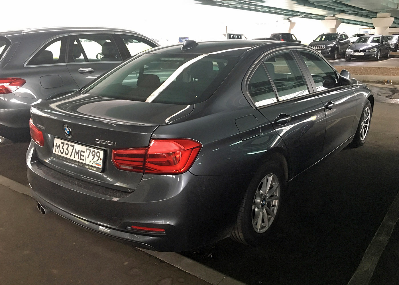 Москва, BMW 3 Series № М 337 МЕ 799