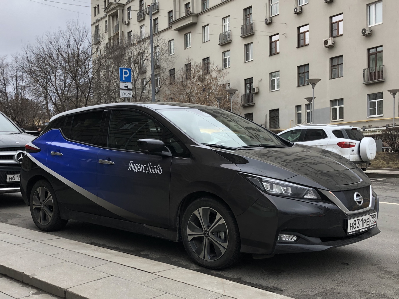 Москва, Nissan Leaf № Н 831 РЕ 799