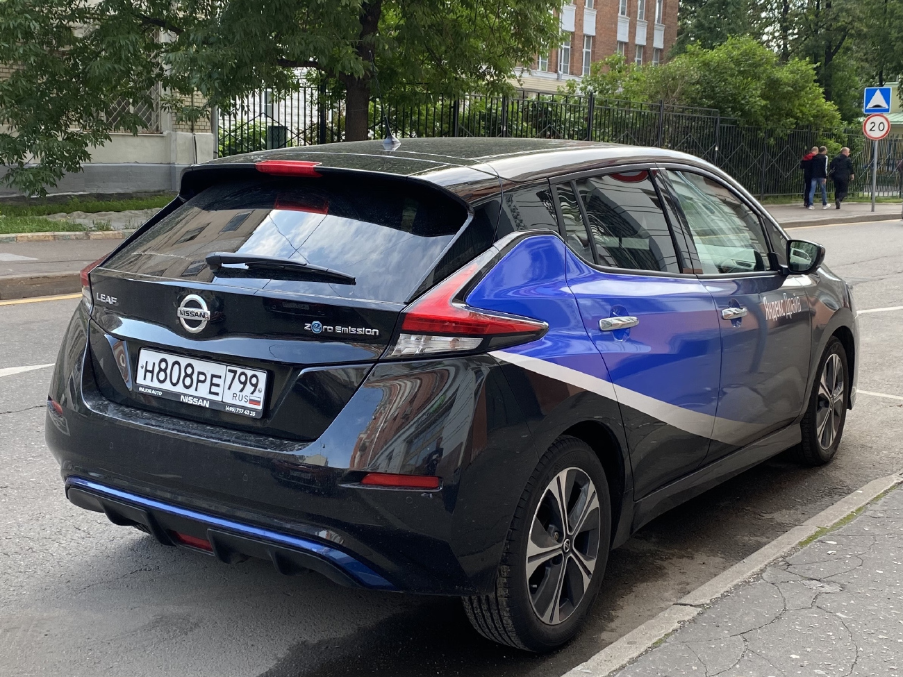 Москва, Nissan Leaf № Н 808 РЕ 799