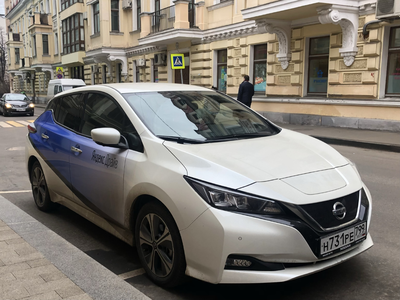 Москва, Nissan Leaf № Н 731 РЕ 799
