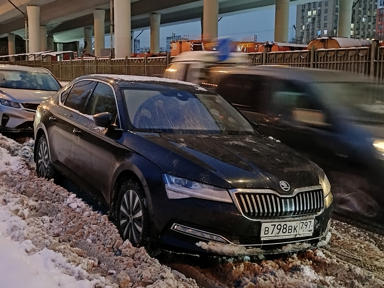 Москва, Škoda Superb № В 798 ВК 797