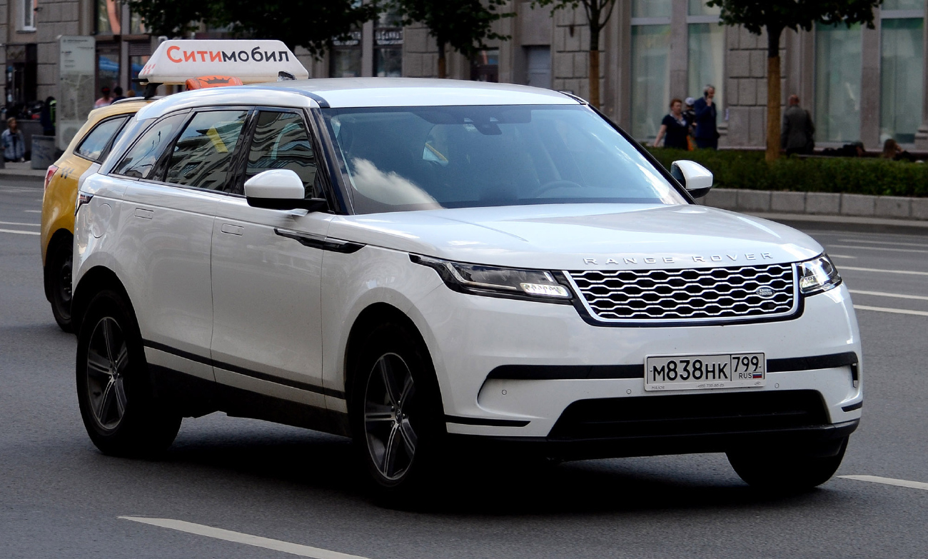 Межгород (Москва - Санкт-Петербург), Land Rover Range Rover Velar № М 838 НК 799