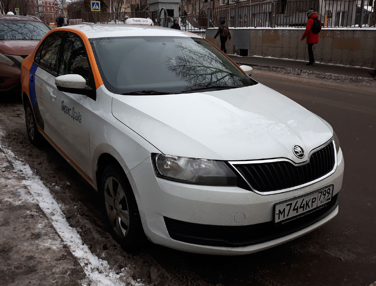 Москва, Škoda Rapid № М 744 КР 799