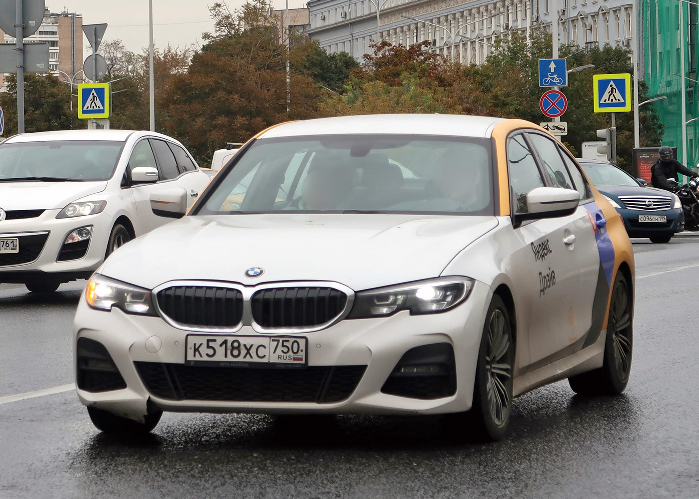 Москва, BMW 3 Series № К 518 ХС 750