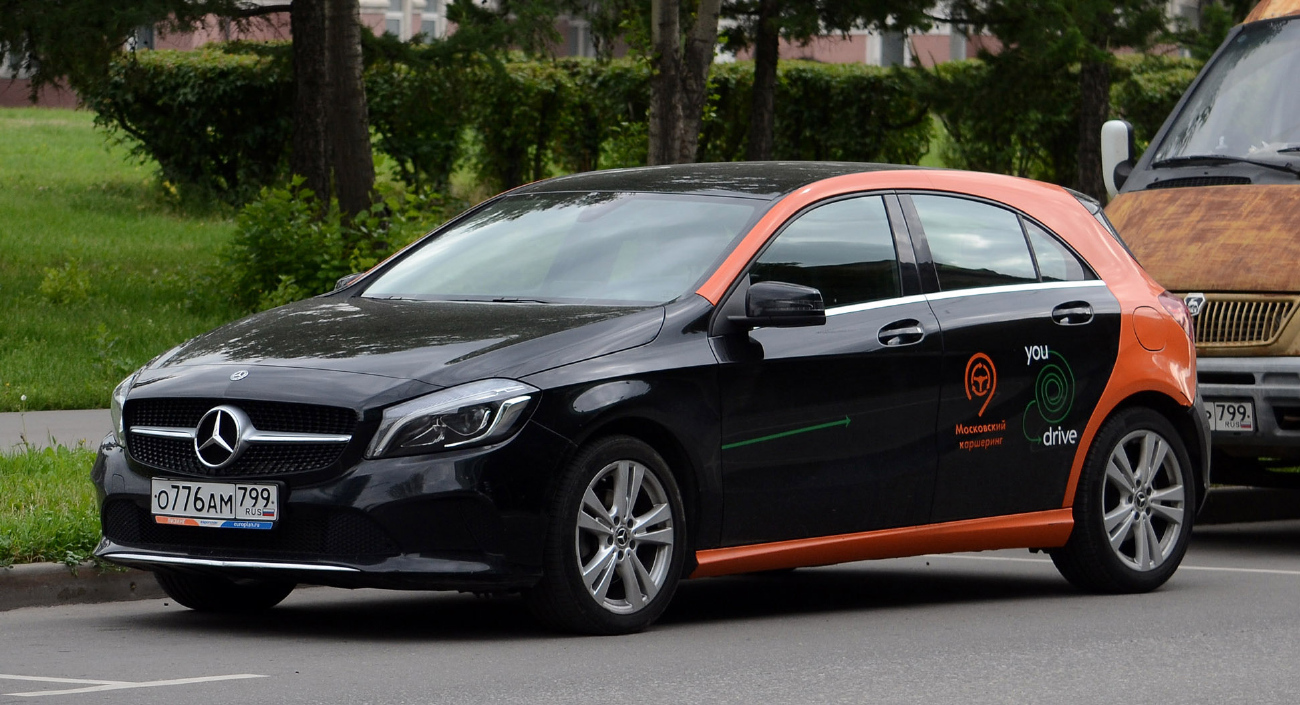 Москва, Mercedes-Benz A-Klasse № О 776 АМ 799
