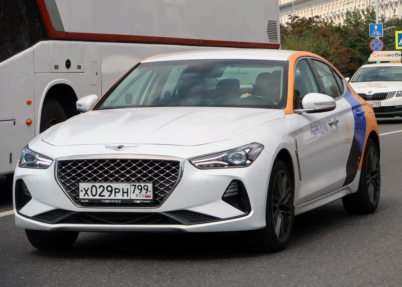 Москва, Genesis G70 № Х 029 РН 799