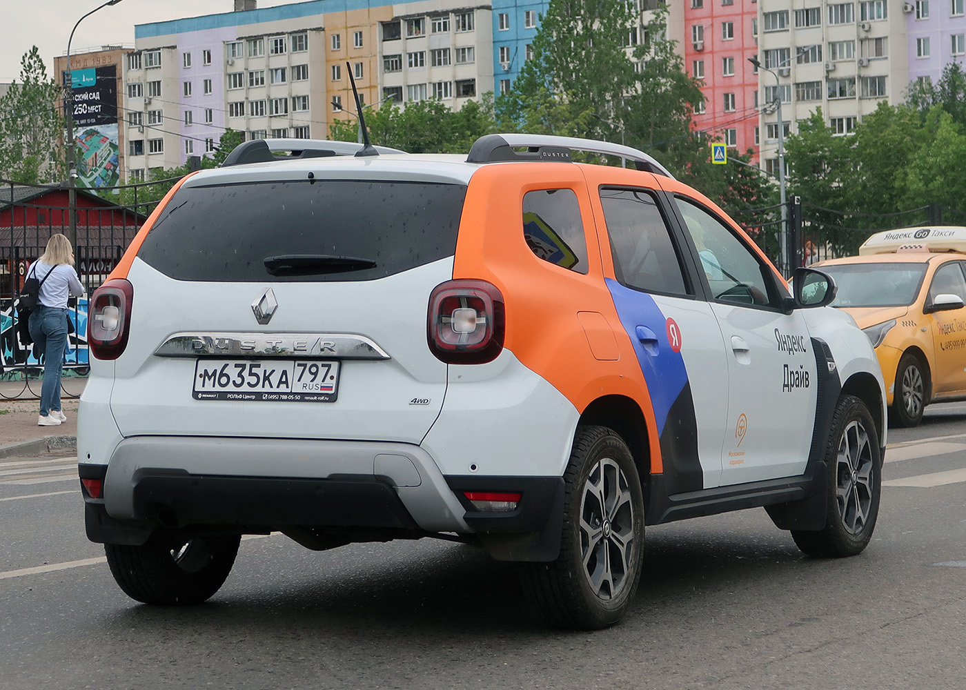 Москва, Renault Duster № М 635 КА 797