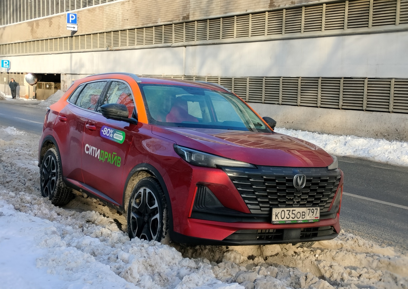 Москва, Changan CS55 / UNI-S № К 035 ОВ 797