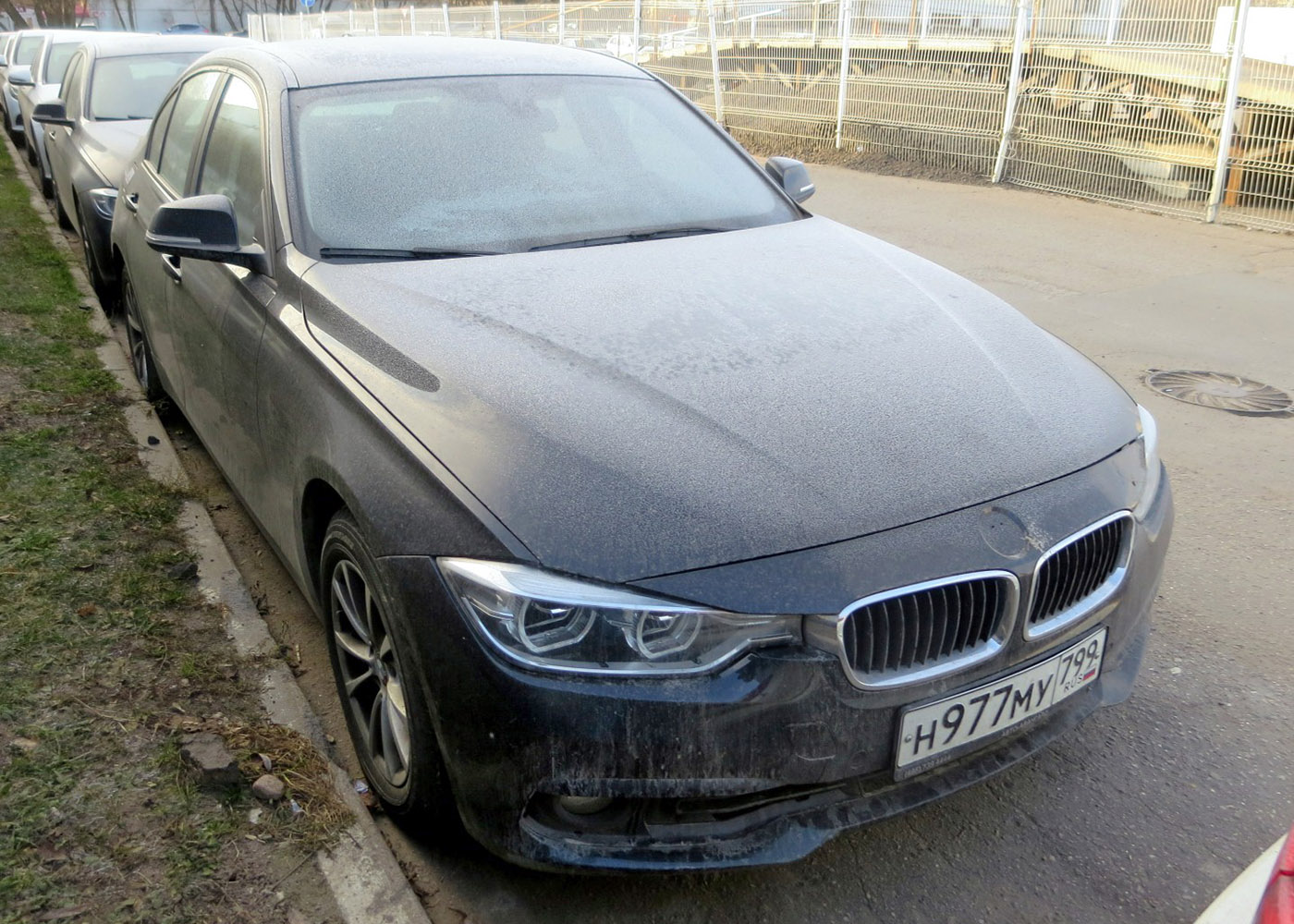 Москва, BMW 3 Series № Н 977 МУ 799