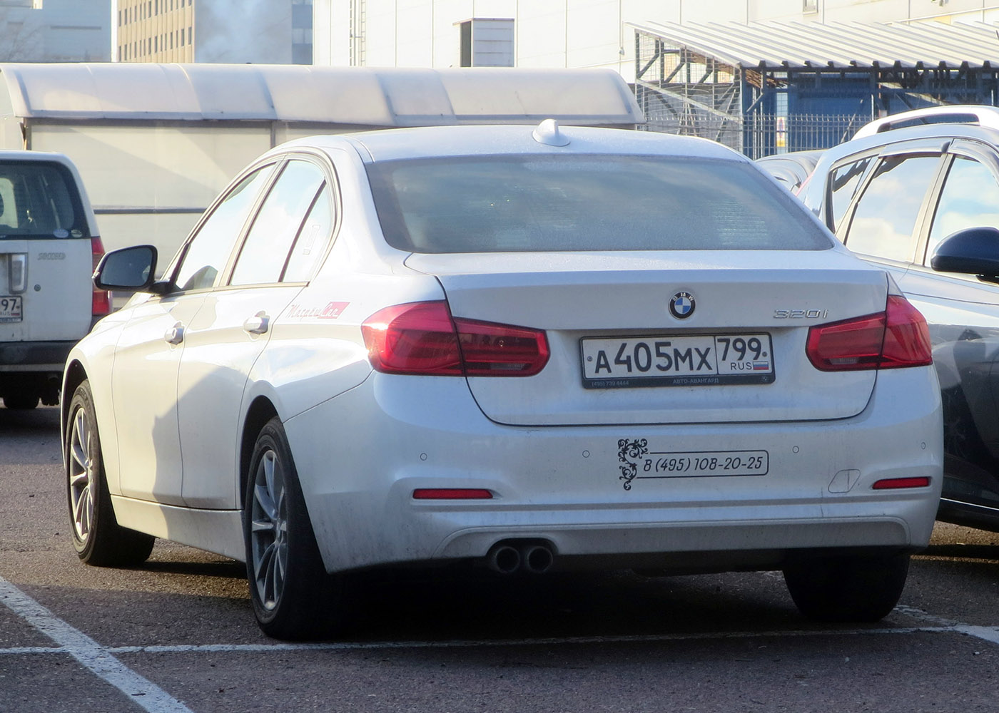 Москва, BMW 3 Series № А 405 МХ 799