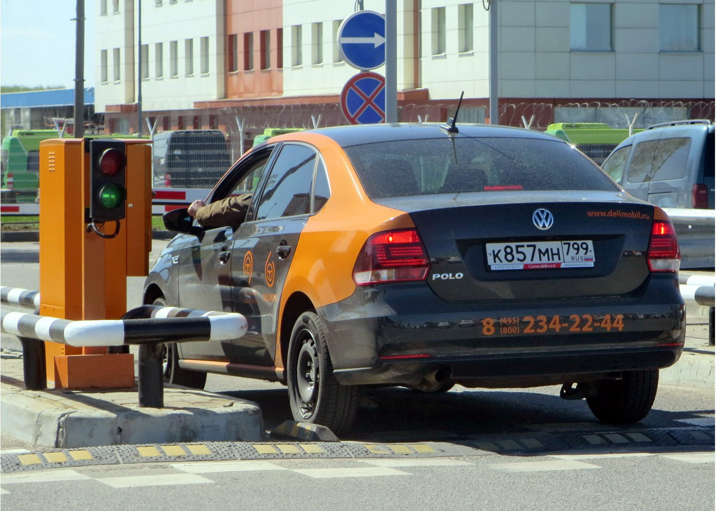 Москва, Volkswagen Polo № К 857 МН 799