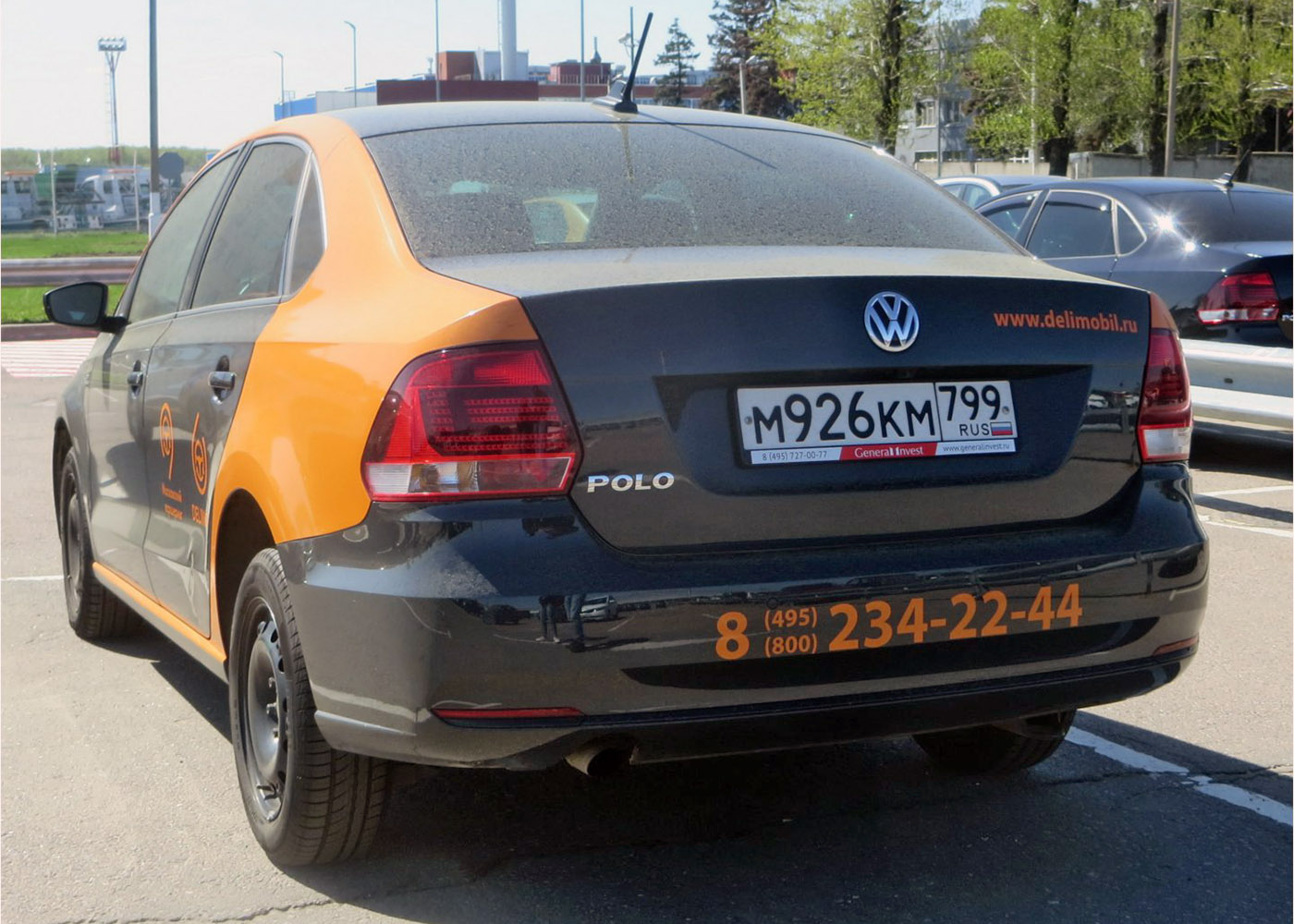 Москва, Volkswagen Polo № М 926 КМ 799