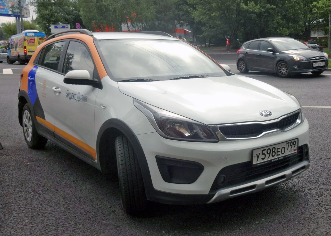 Москва, KIA Rio № У 598 ЕО 799