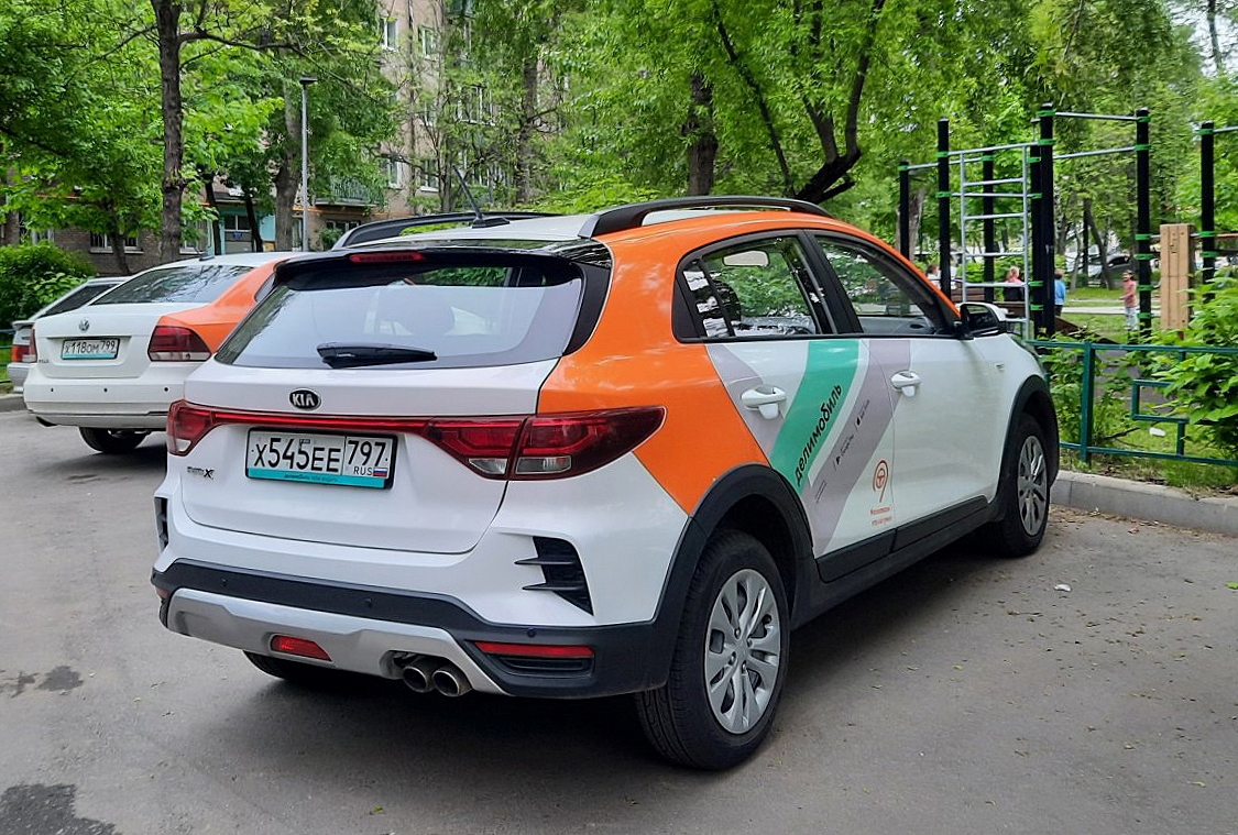 Москва, KIA Rio № Х 545 ЕЕ 797