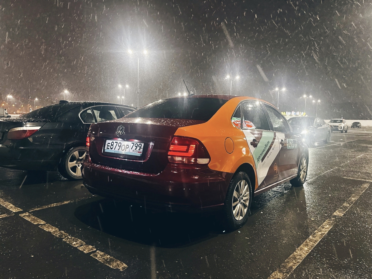 Москва, Volkswagen Polo № Е 879 ОР 799