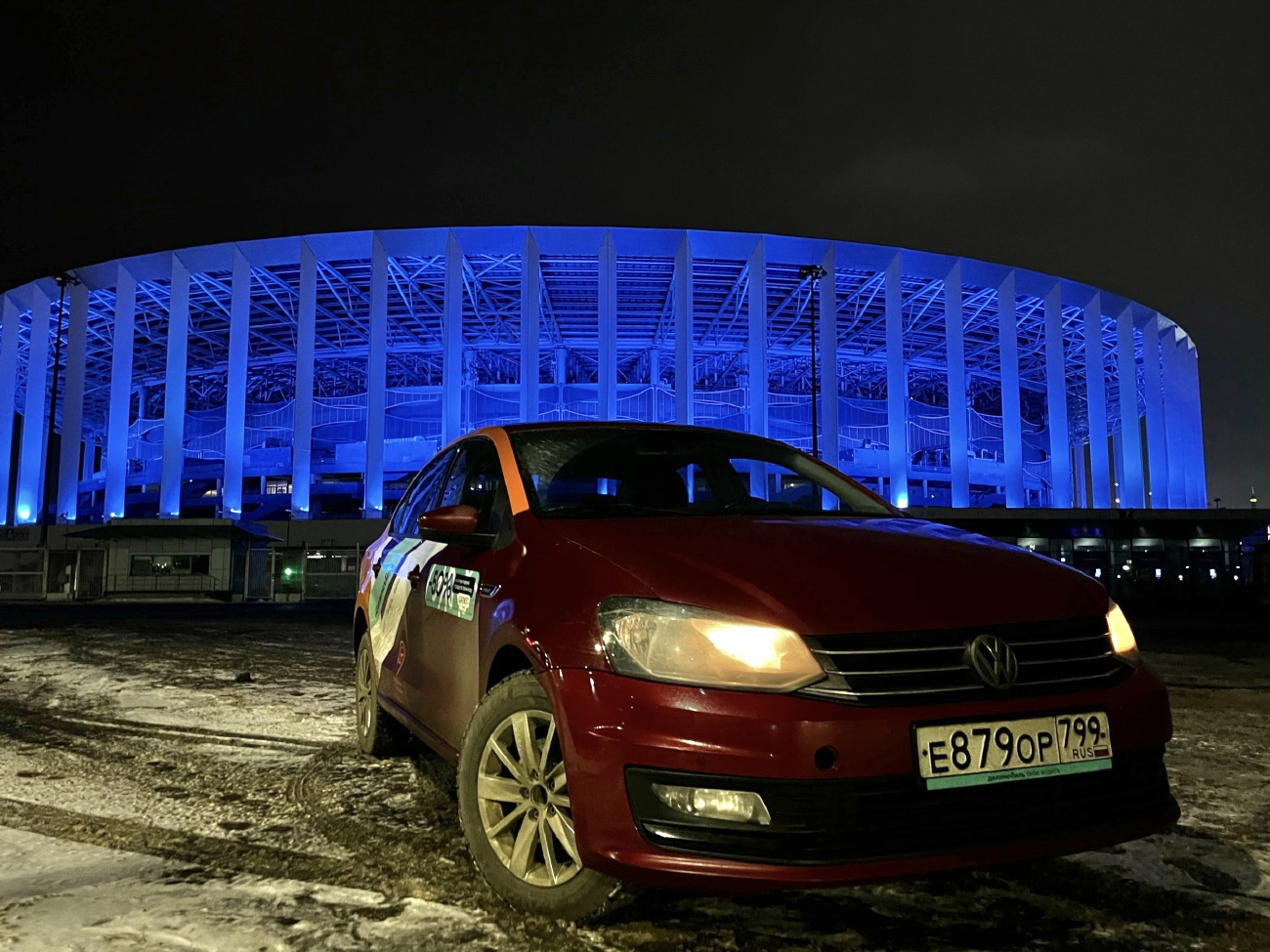 Нижний Новгород, Volkswagen Polo № Е 879 ОР 799