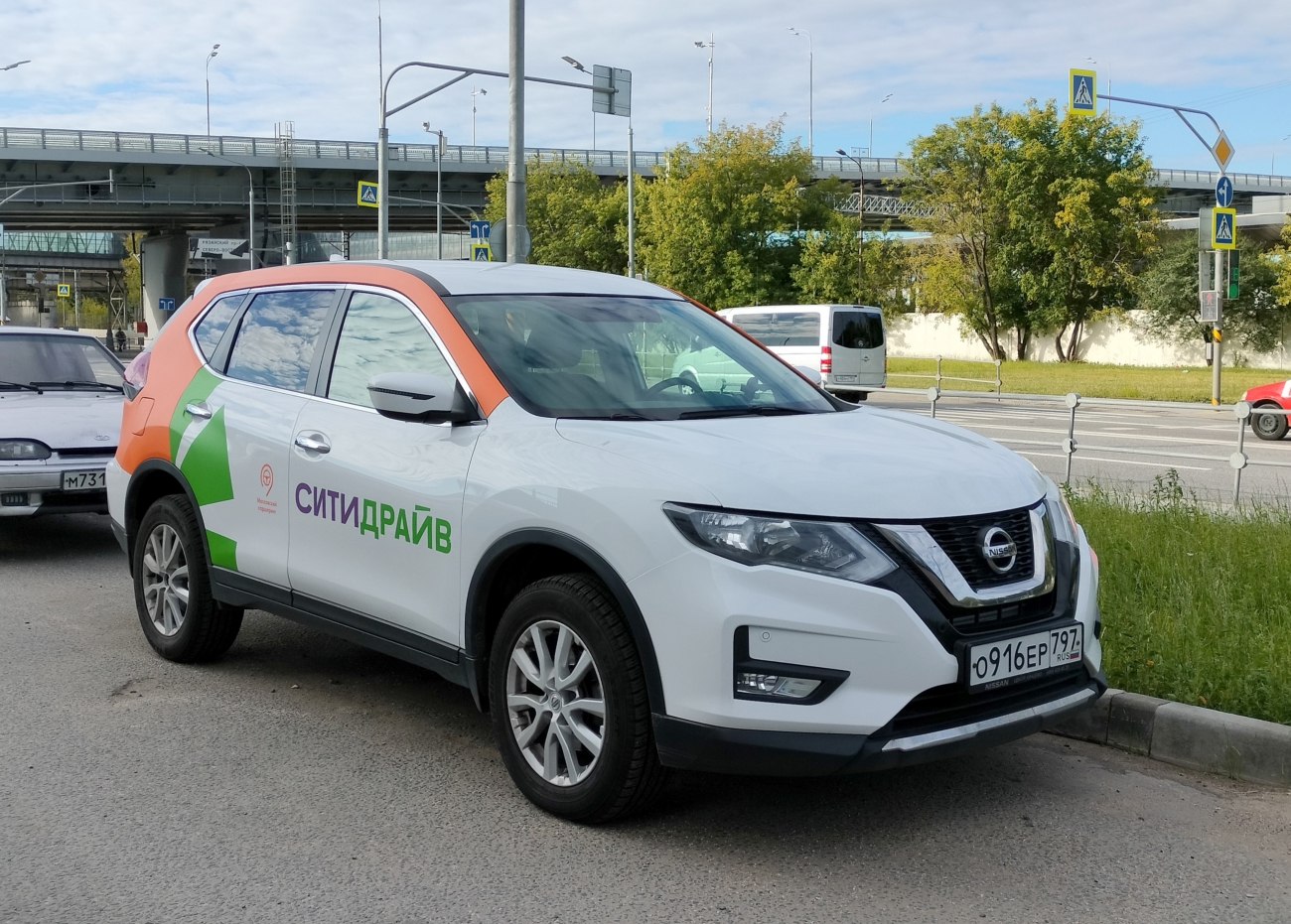 Москва, Nissan X-Trail № О 916 ЕР 797