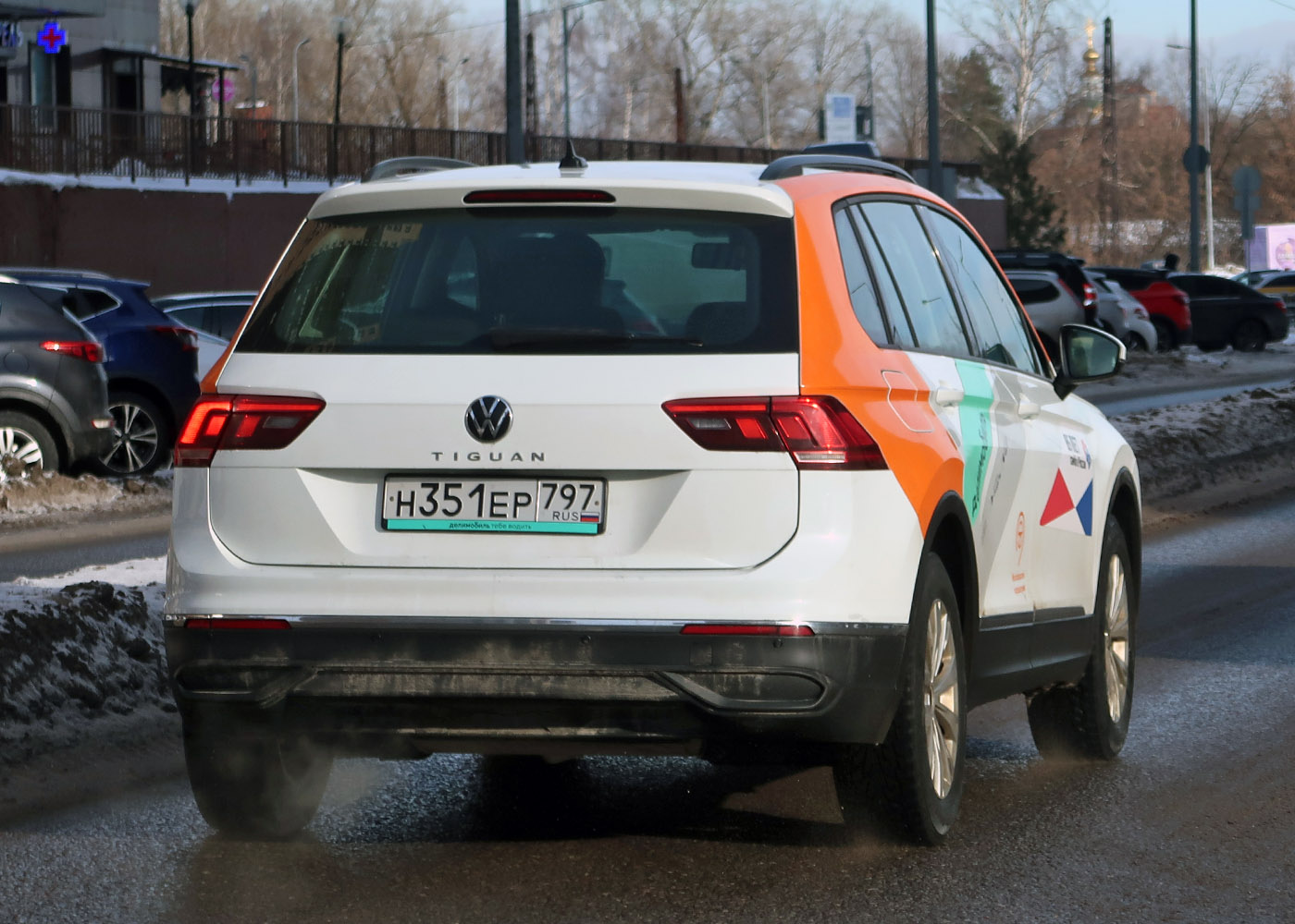Москва, Volkswagen Tiguan № Н 351 ЕР 797