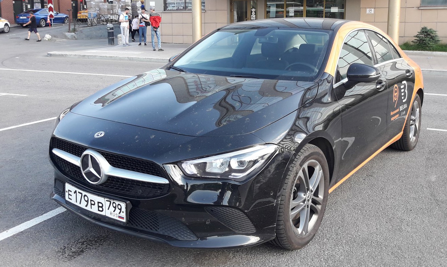 Москва, Mercedes-Benz CLA-Klasse № Е 179 РВ 799