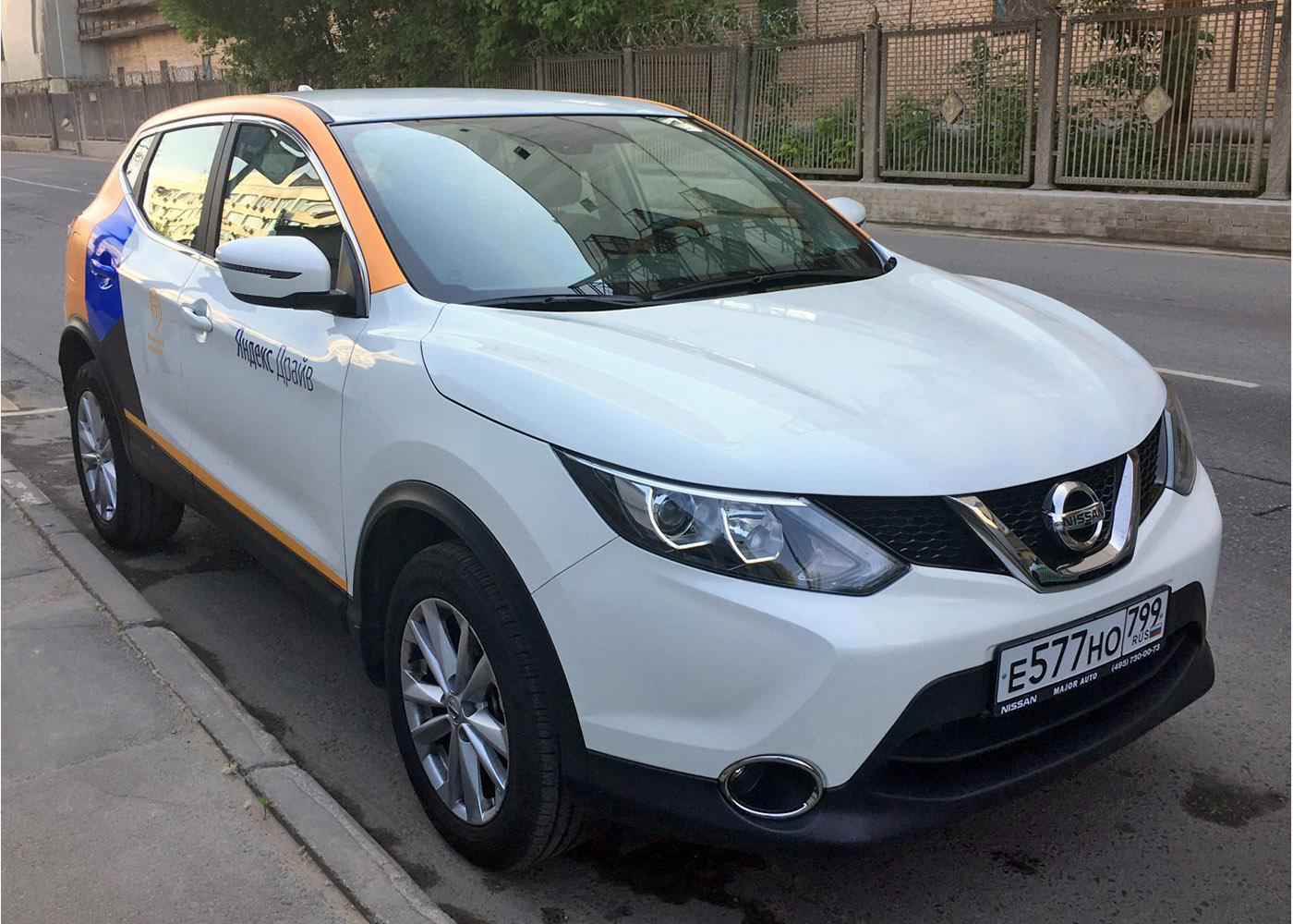 Москва, Nissan Qashqai № Е 577 НО 799