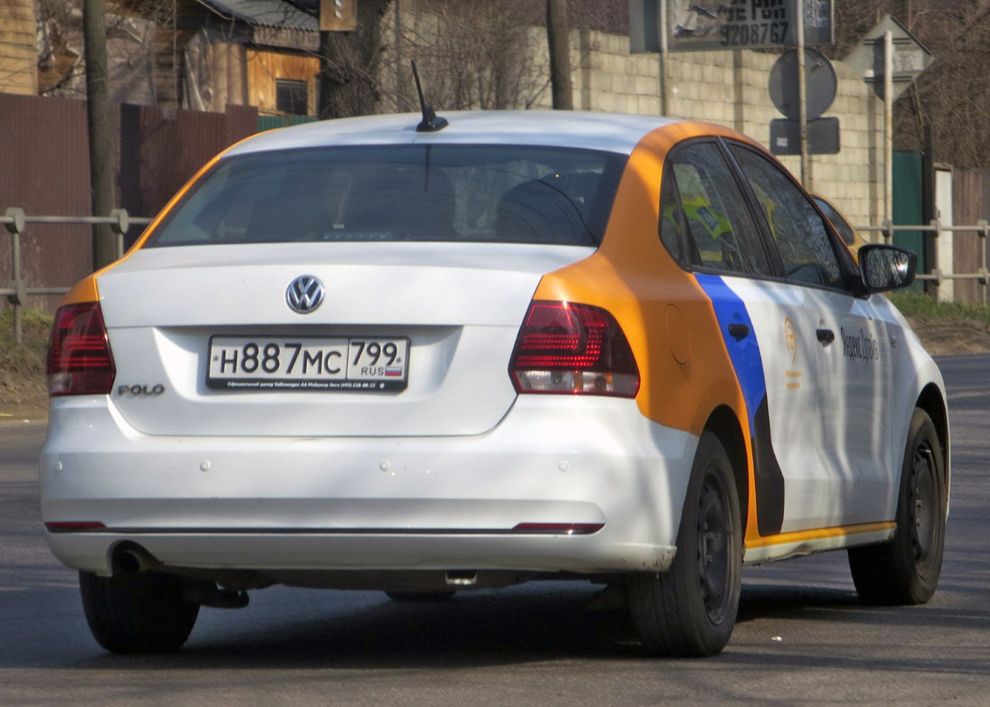 Москва, Volkswagen Polo № Н 887 МС 799