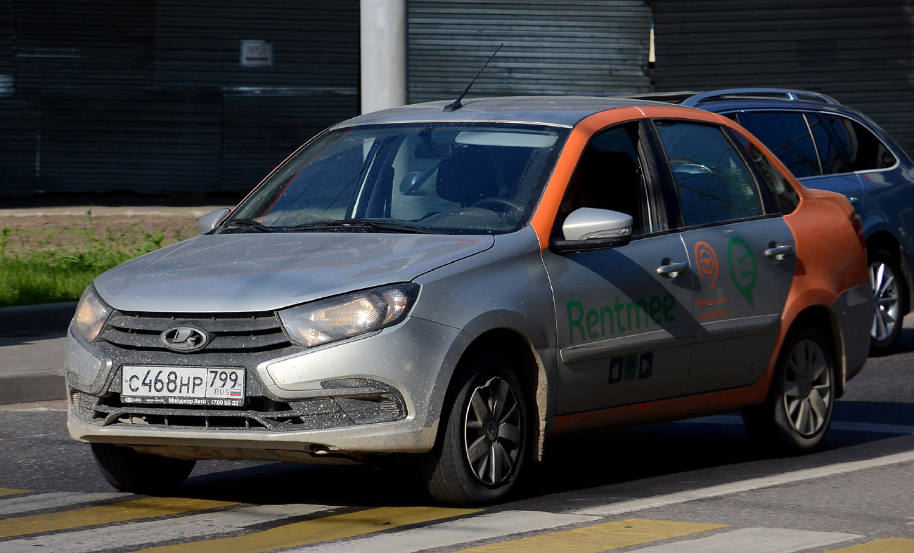 Москва, Lada Granta № С 468 НР 799
