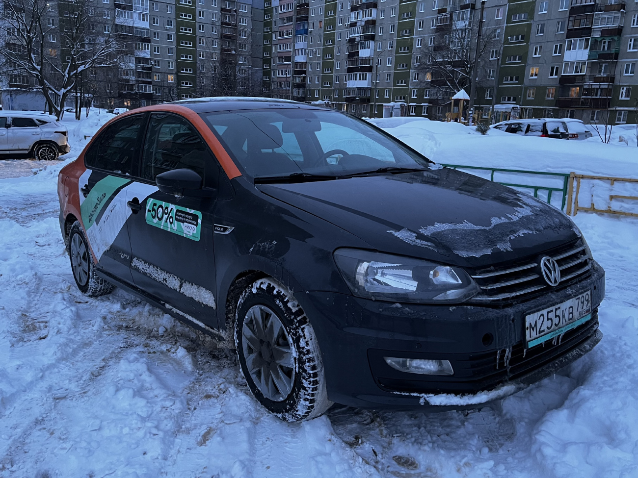 Нижний Новгород, Volkswagen Polo № М 255 КВ 799