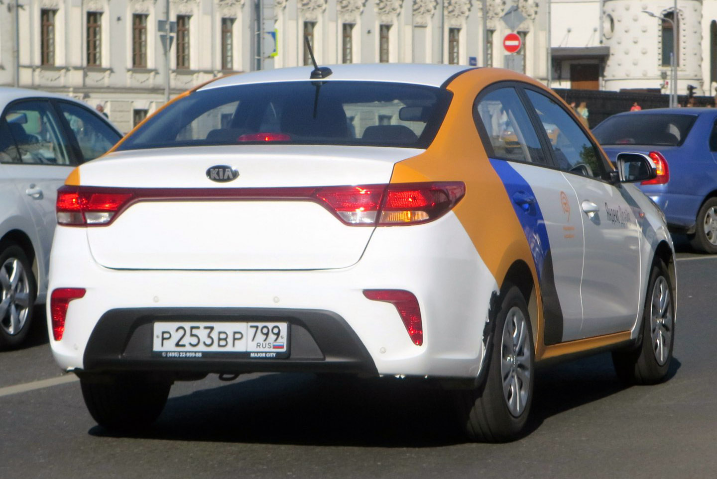 Москва, KIA Rio № Р 253 ВР 799
