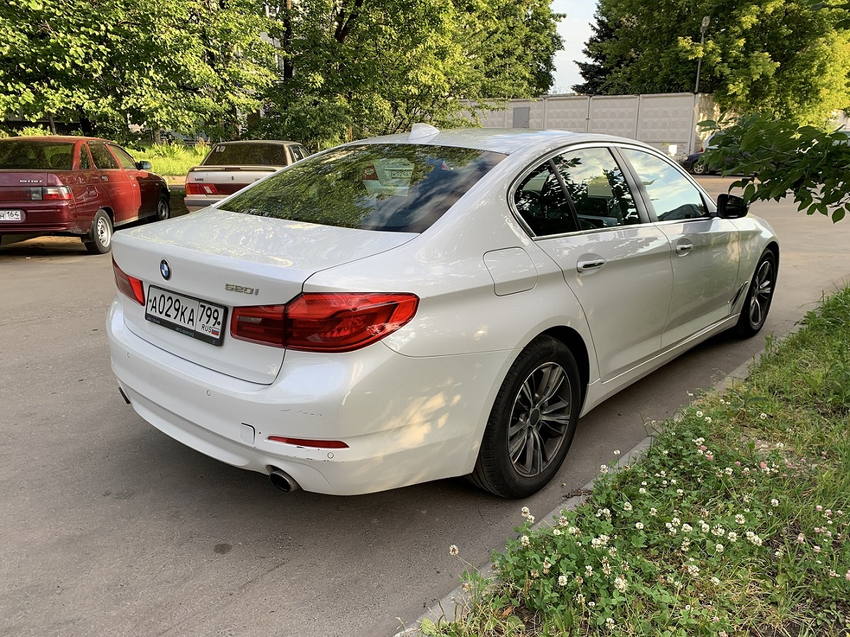 Межгород (Москва - Санкт-Петербург), BMW 5 Series № А 029 КА 799