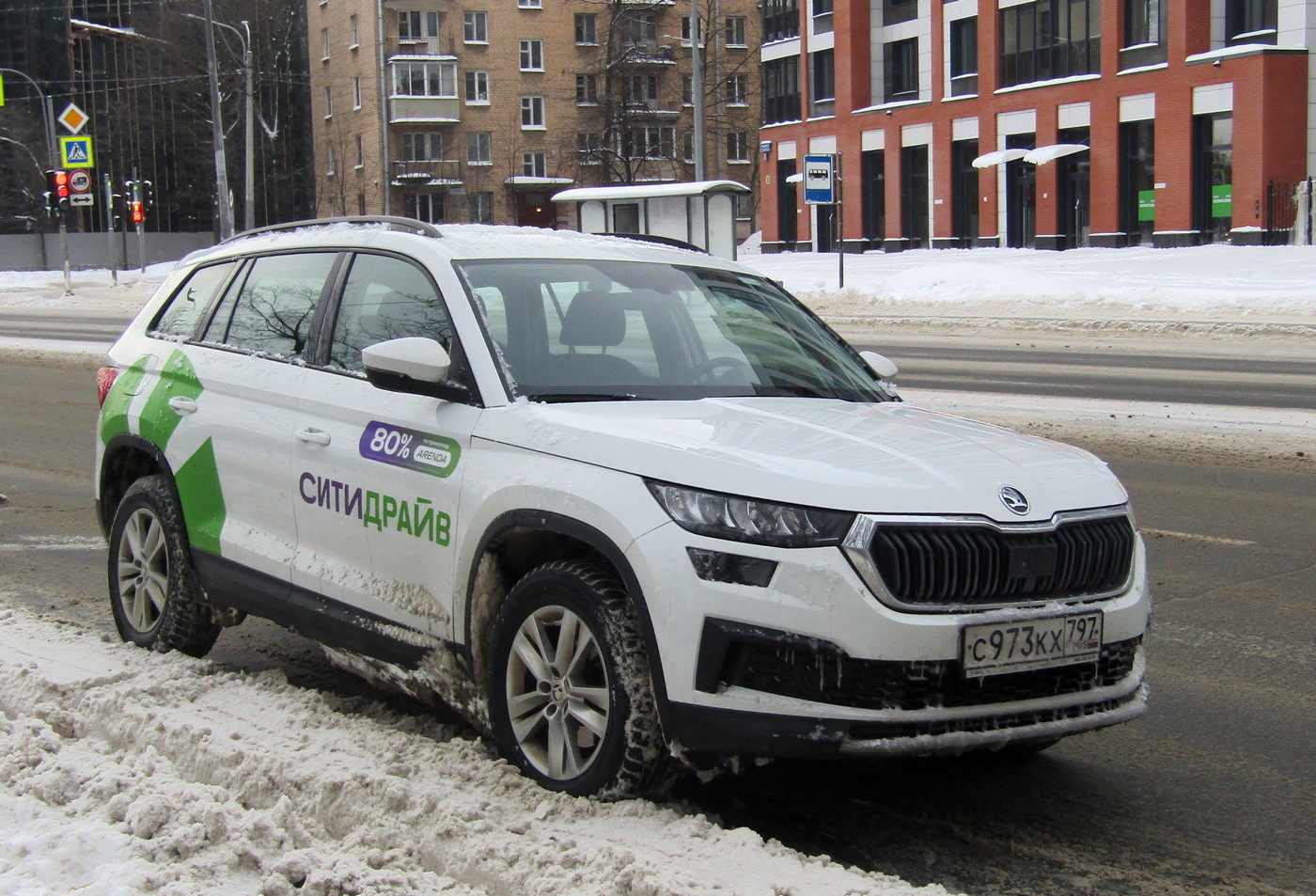 Санкт-Петербург, Škoda Kodiaq № С 973 КХ 797