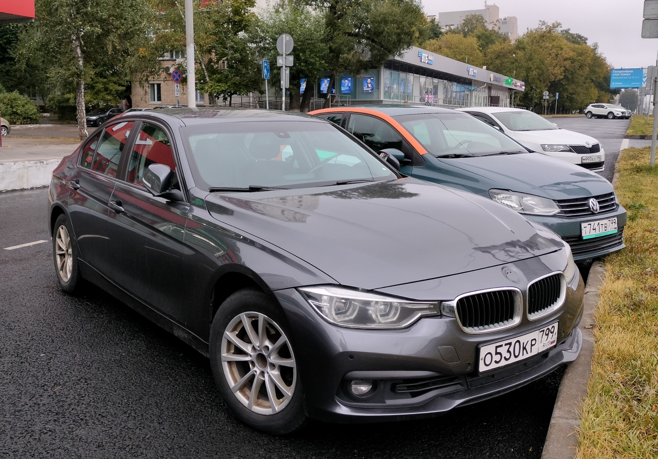 Москва, BMW 3 Series № О 530 КР 799
