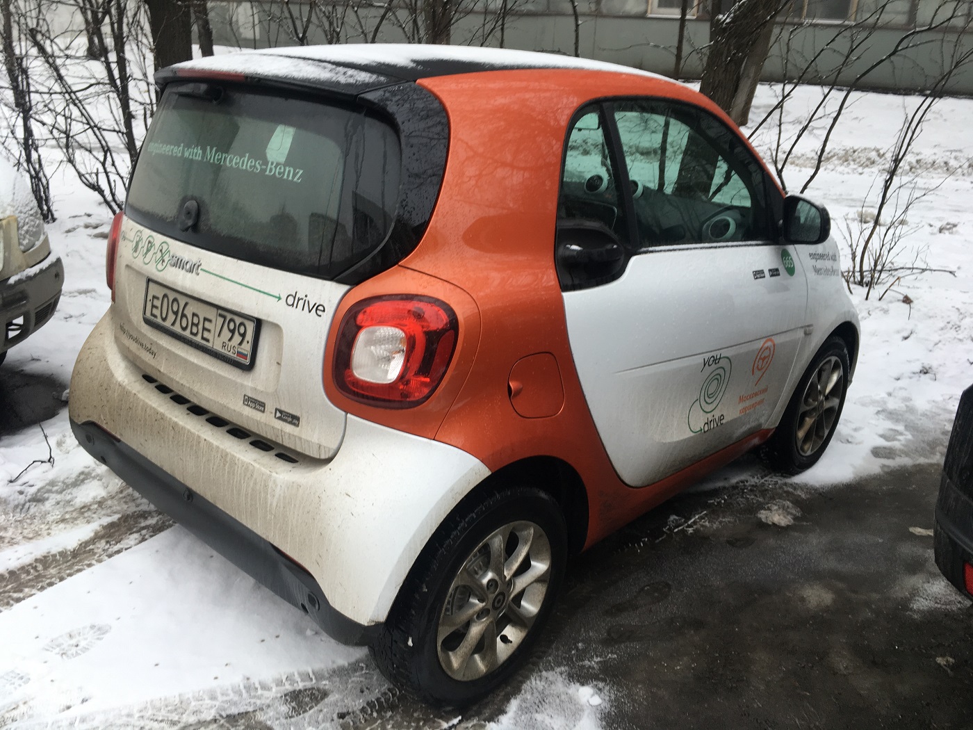 Москва, Smart ForTwo № Е 096 ВЕ 799