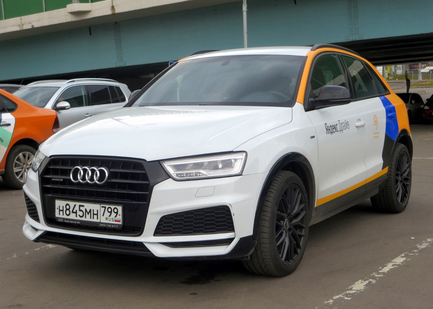 Москва, Audi Q3 № Н 845 МН 799