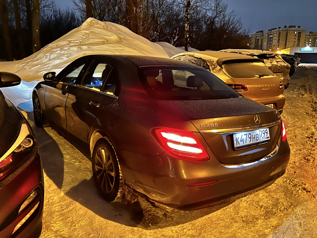 Казань, Mercedes-Benz E-Klasse № К 479 НВ 799