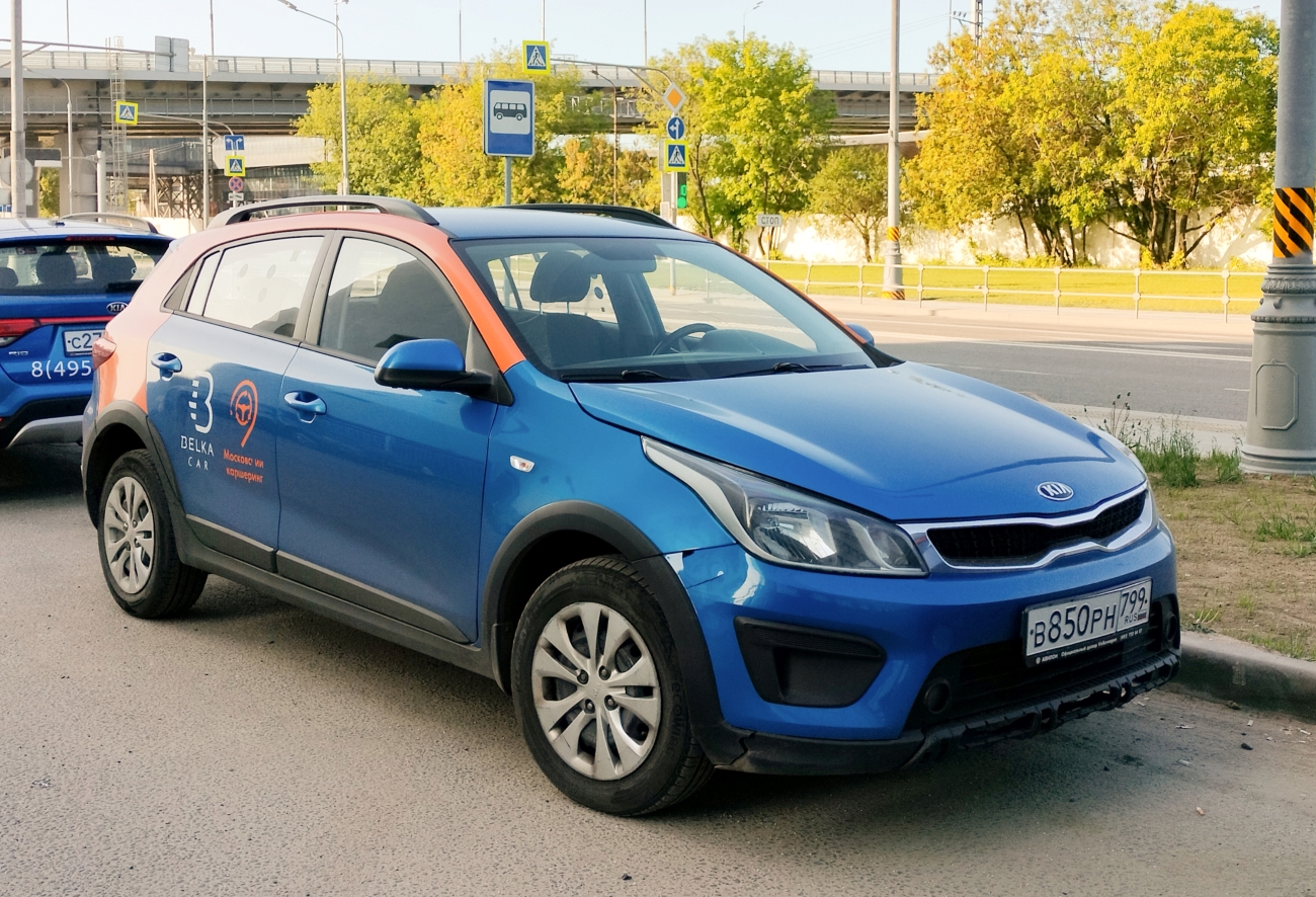 Москва, KIA Rio № В 850 РН 799