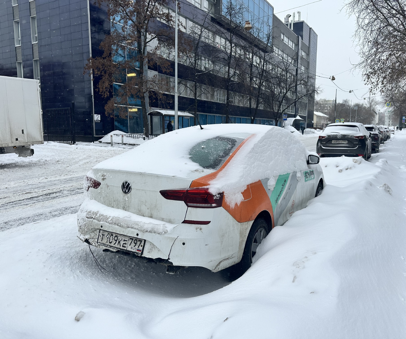 Москва, Volkswagen Polo № Т 109 КЕ 797