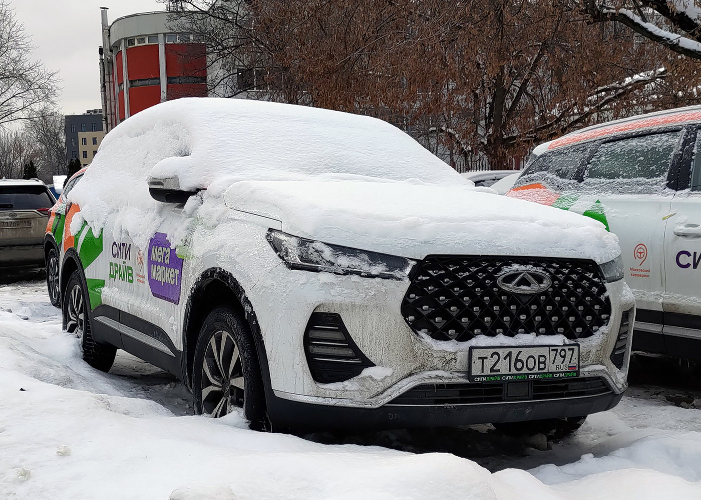 Москва, Chery Tiggo 7 № Т 216 ОВ 797