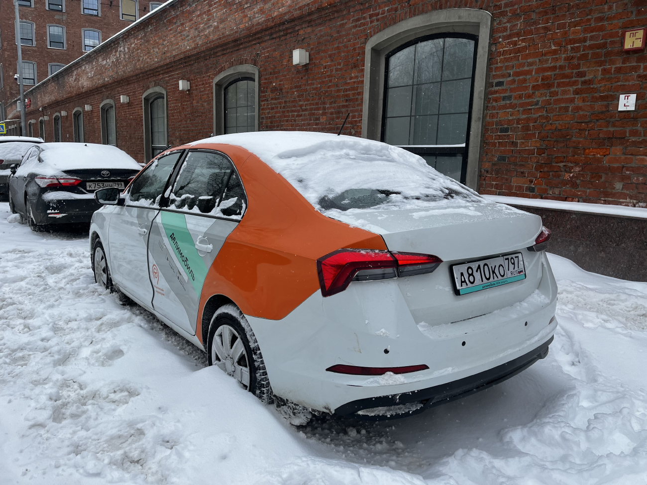 Москва, Škoda Rapid № А 810 КО 797
