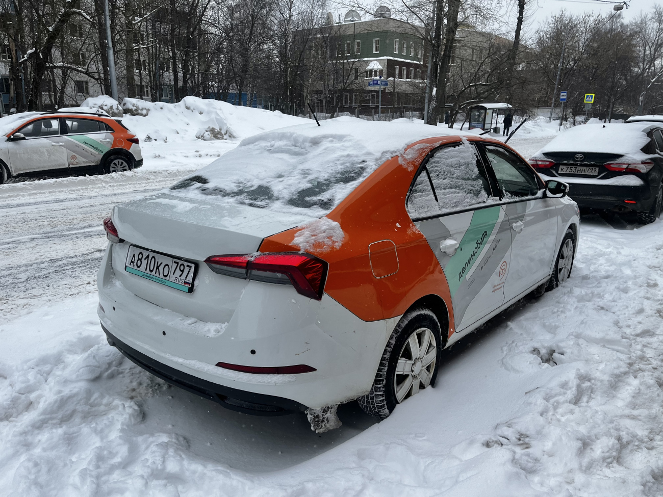 Москва, Škoda Rapid № А 810 КО 797