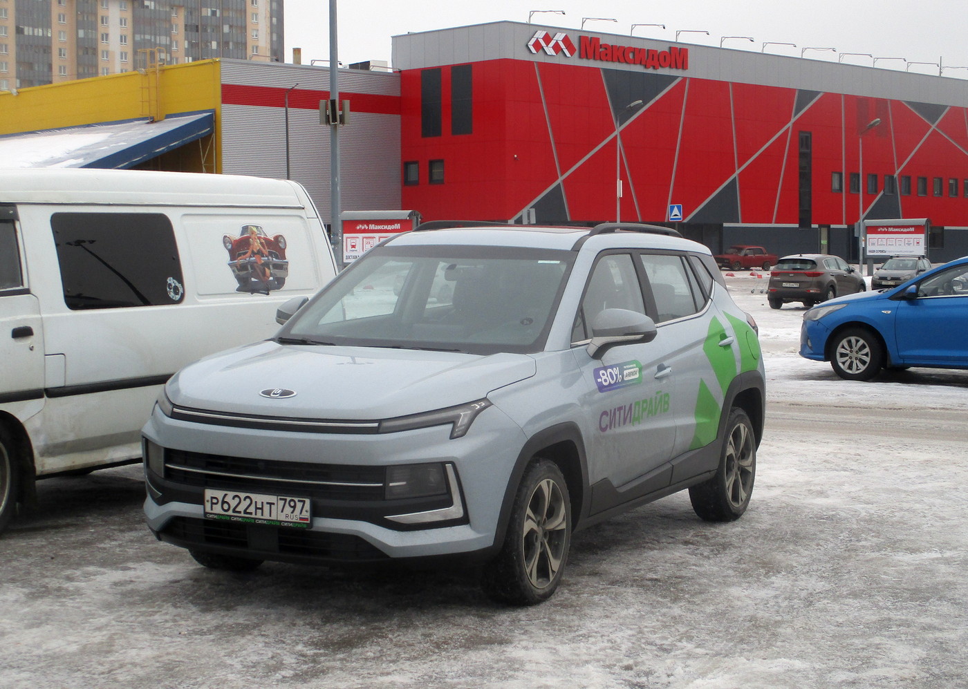 Санкт-Петербург, Москвич 3 № Р 622 НТ 797