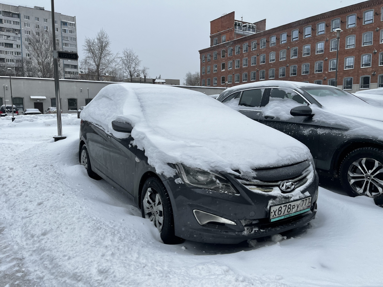 Нижний Новгород, Hyundai Solaris № Х 878 РУ 777