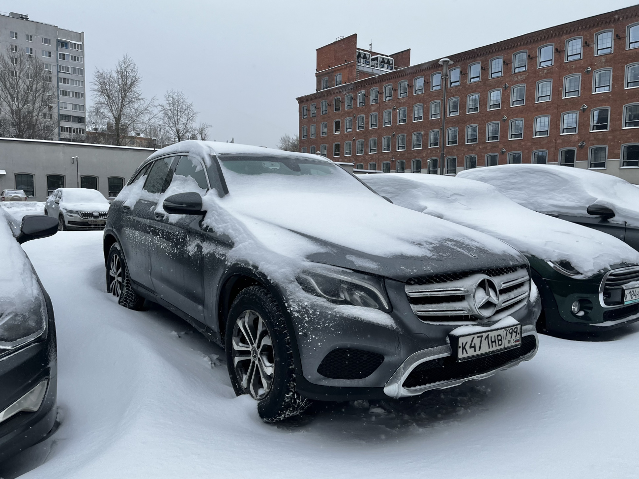 Нижний Новгород, Mercedes-Benz GLC-Klasse № К 471 НВ 799; Самара, MINI Hatch № К 184 НВ 799
